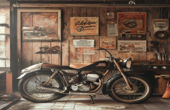 Vintage Motorcycle Wallpaper