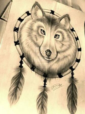 Wolf Dreamcatcher By Dresmith