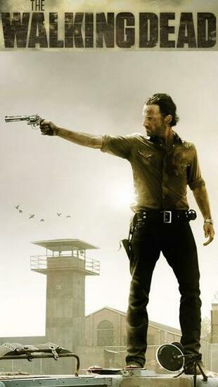 Walking Dead iPhone Wallpaper
