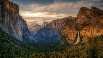 Yosemite Mountain Landscape Wallpaper HD High Resolution