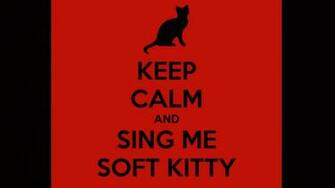 Keep Calm And Sing Me Soft Kitty Computer Wallpaper Desktop