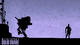 Metal Gear Solid Snake Computer Wallpaper Desktop Background