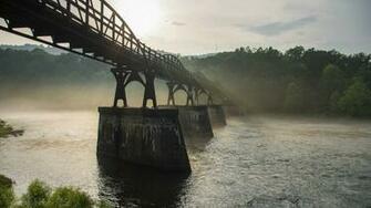 Botpost Bridge In The Mist F Iso I