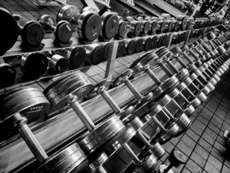 Gym Wallpaper Weights Wa