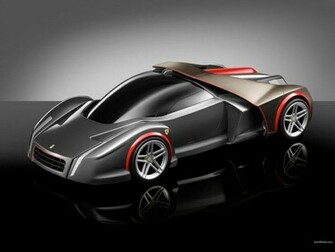 Informative Black Ferrari Wallpaper