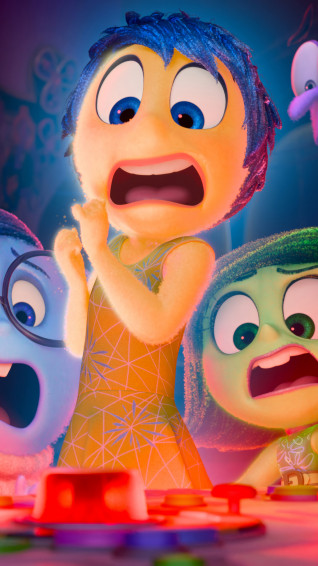 Inside Out Joy Sadness 4k Wallpaper