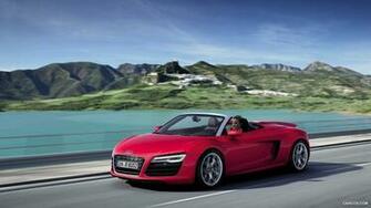 Audi R8 Spyder V10 Front HD Wallpaper