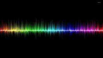 Sound Waves Wallpaper Abstract