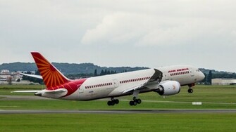 India Boeing Dreamliner Computer Wallpaper Desktop Background