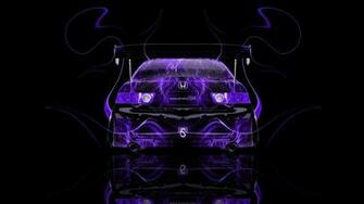 Honda Accord Jdm Tuning Crystal City Car Orange Neon HD
