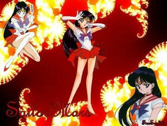 Sailor Mars Moon Wallpaper