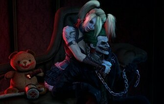 Harley Quinn Joker Batman Arkham Knight Dc