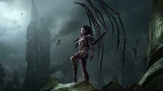Sarah Kerrigan Starcraft Wallpaper