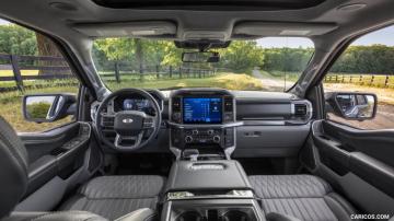 Ford F Interior Cockpit HD Wallpaper