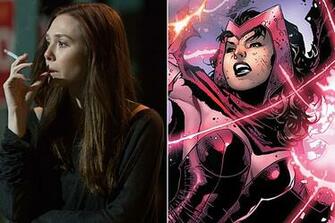 Elizabeth Olsen As The Scarlet Witch Avengers New Character HD
