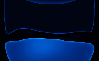 Bold Abstract Solid Blue iPhone Wallpaper