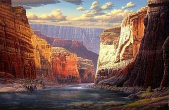 Canyon HD Wallpaper Background Image
