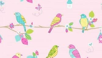 Birds And Butterflies Wallpaper Pattern HD Butterfly