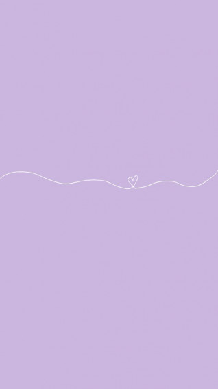 Purple Wallpaper Heart Simple Instagram iPhone Lavender
