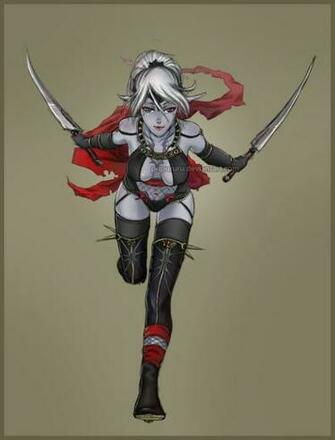 Blade Dancer Sketch By Pupururu