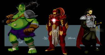 Medieval Avengers By Toviorogers