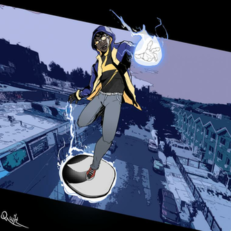 Super Hero Static Shock Wooh By Quikanims