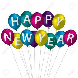 New Year Balloons Image Balloon Bouquet Happy