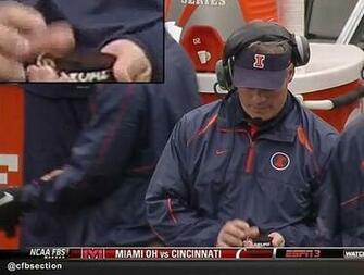 Illinois Coach Caught Using Chewing Tobacco Mgo