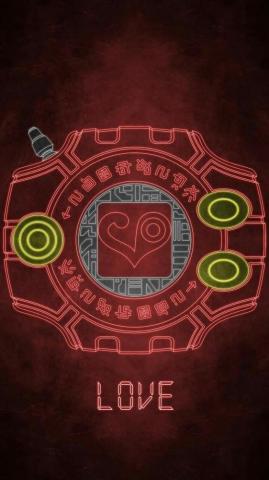 Digivice Crest Of Love Digimon Wallpaper Tattoo