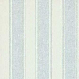 Blue Cream Addison Stripe Maycott Sanderson Wallpaper