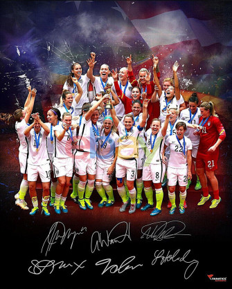 Us Womens Soccer Team Signed Autographed Photo Reprint