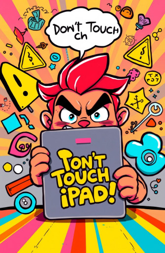 Don T Touch My iPad Wallpaper