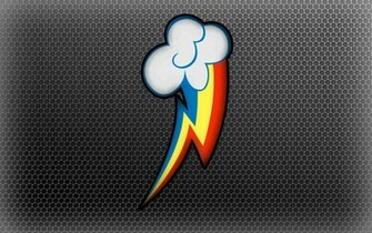 Rainbow Dash Edgy Ink Computer Wallpaper Desktop Background