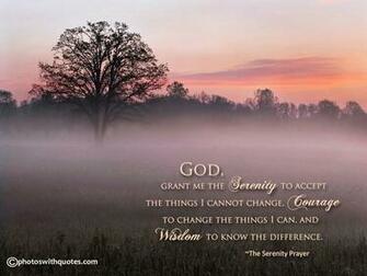 Serenity Prayer Wallpaper