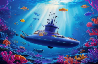 Disney Nautilus Submarine Wallpaper