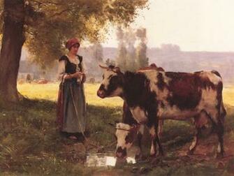 World Famous Paintings Desktop Art Wallpaper