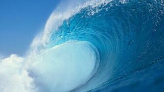 Sea Waves Background Wallpaper