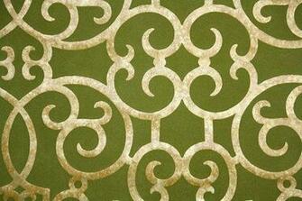 S Flocked Vintage Wallpaper Metallic By Kitschykoocollage