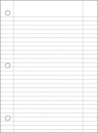 Notebook Paper Background