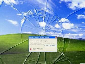 Funny Broken Computer Screen Prank Imagetack