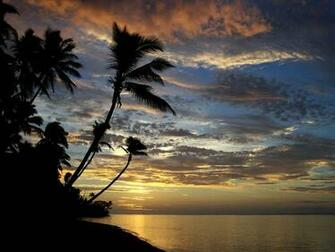 The Island Sunset Wallpaper Desktop
