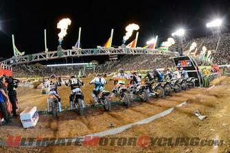 Chad Reed Stewart And Dungey Battle In Supercross Sx Start