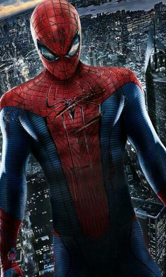 City Spiderman Phone Wallpaper