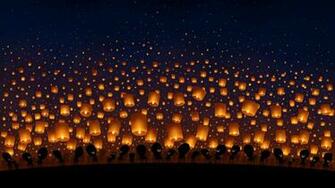 Kongming Latern Mac Wallpaper