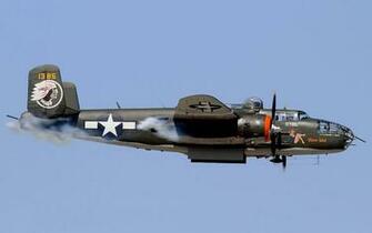 Ii Warbird B25 Mitchell Wallpaper High Resolution