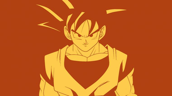 Son Goku Minimalist Wallpaper HD By Oracionscruffy On