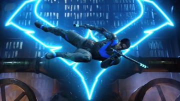 Nightwing Gotham Knights Logo 4k Wallpaper