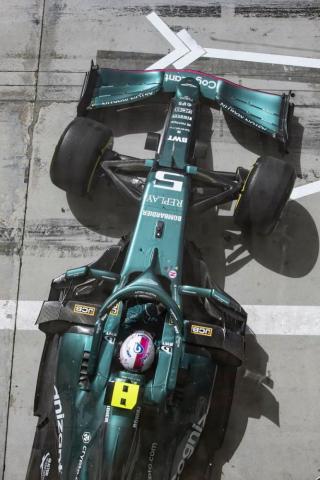 Sebastian Vettel Aston Martin Pre Season Testing At Bahrain