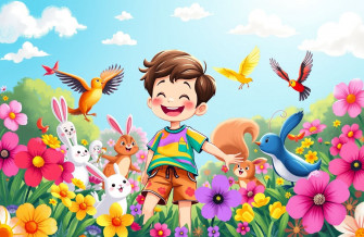 Cartoon Boy Wallpaper