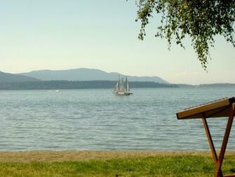 Bellingham Wa Of Lummi Island Sailboat And A Hammered